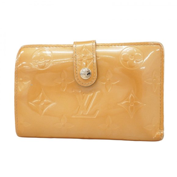 Louis Vuitton Vernis Porte Monnaie Bi-fold Wallet M91361 Noisette Women's - Picture 1 of 12